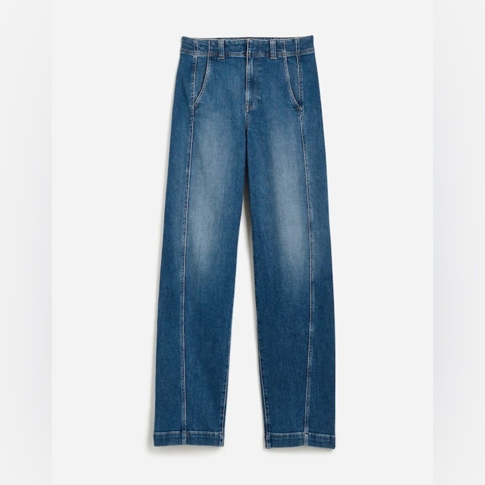 Madewell Tapered Denim Trousers Calvert Wash